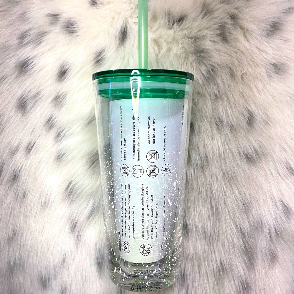 💚☃️Rare Starbucks holiday snow/silver tumbler set - Picture 4 of 5
